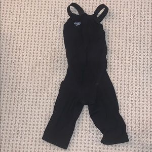 OPEN BACK LZR Racer Elite 2 Kneeskin-black size 16